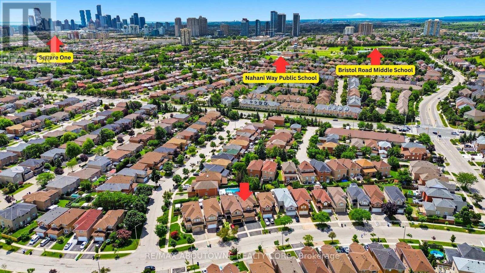 5184 Red Brush Drive, Mississauga, ON - Outdoor With View