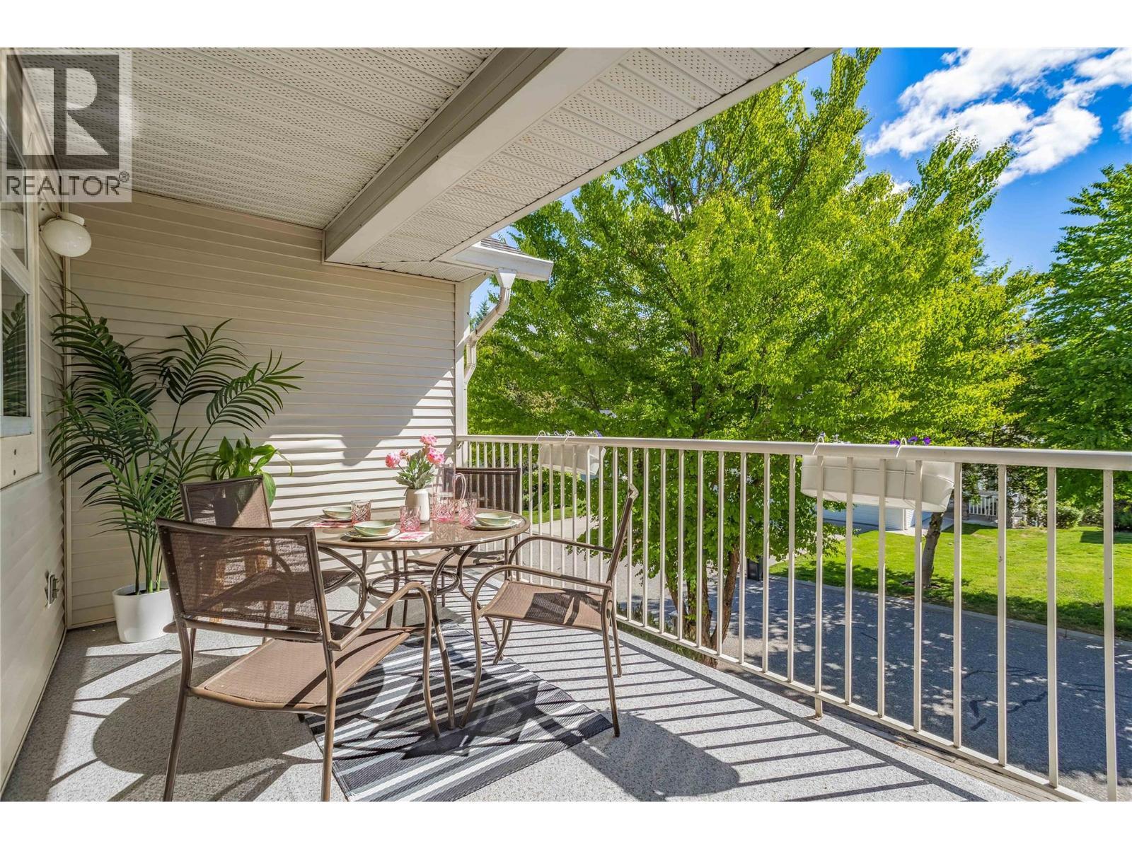 East facing, private sundeck - 3825 Glen Canyon Drive Unit# 104, West Kelowna, BC - Outdoor With Deck Patio Veranda With Exterior
