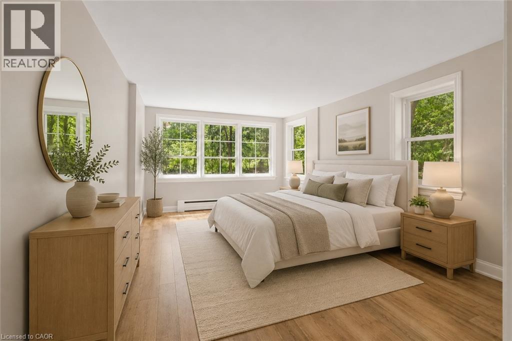 VIRTUALLY STAGED IMAGE - 41 Mill Street, Mississauga, ON - Indoor Photo Showing Bedroom