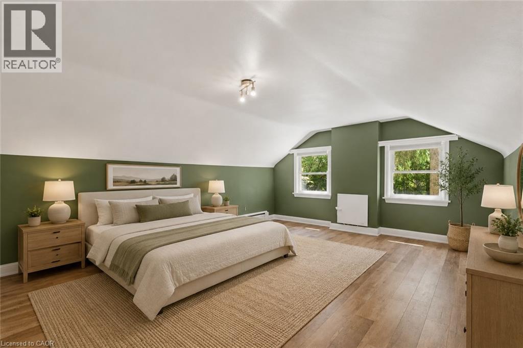 VIRTUALLY STAGED IMAGE - 41 Mill Street, Mississauga, ON - Indoor Photo Showing Bedroom