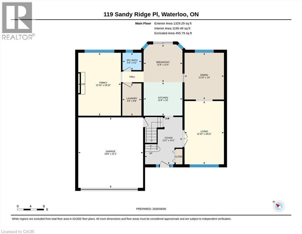 Floor plan - 119 Sandy Ridge Place, Waterloo, ON - Other