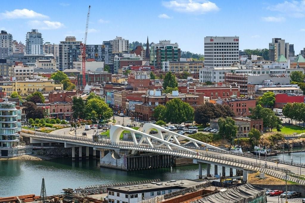 #609-363 Tyee Rd, Victoria, BC - Outdoor With Body Of Water With View