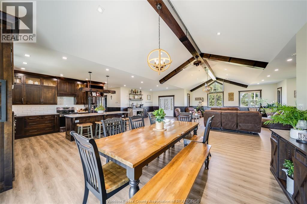 1764 Third Concession Line, Wheatley, ON - Indoor Photo Showing Dining Room