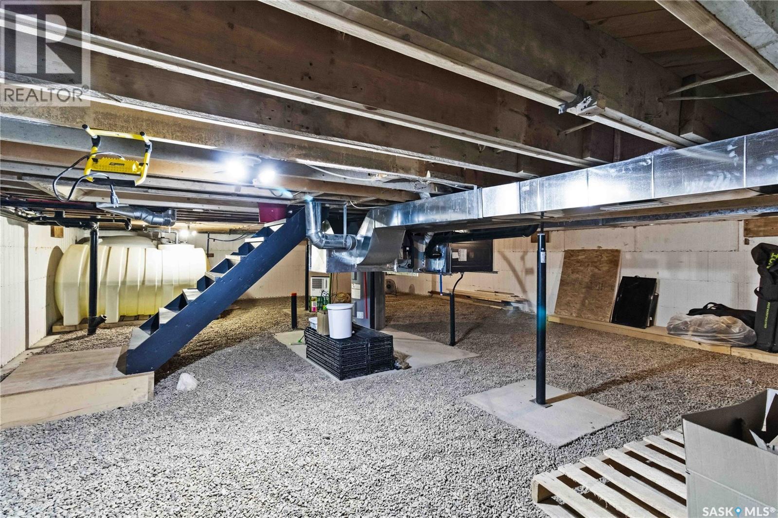 501 Coner Heights, Barrier Lake, SK - Indoor Photo Showing Basement