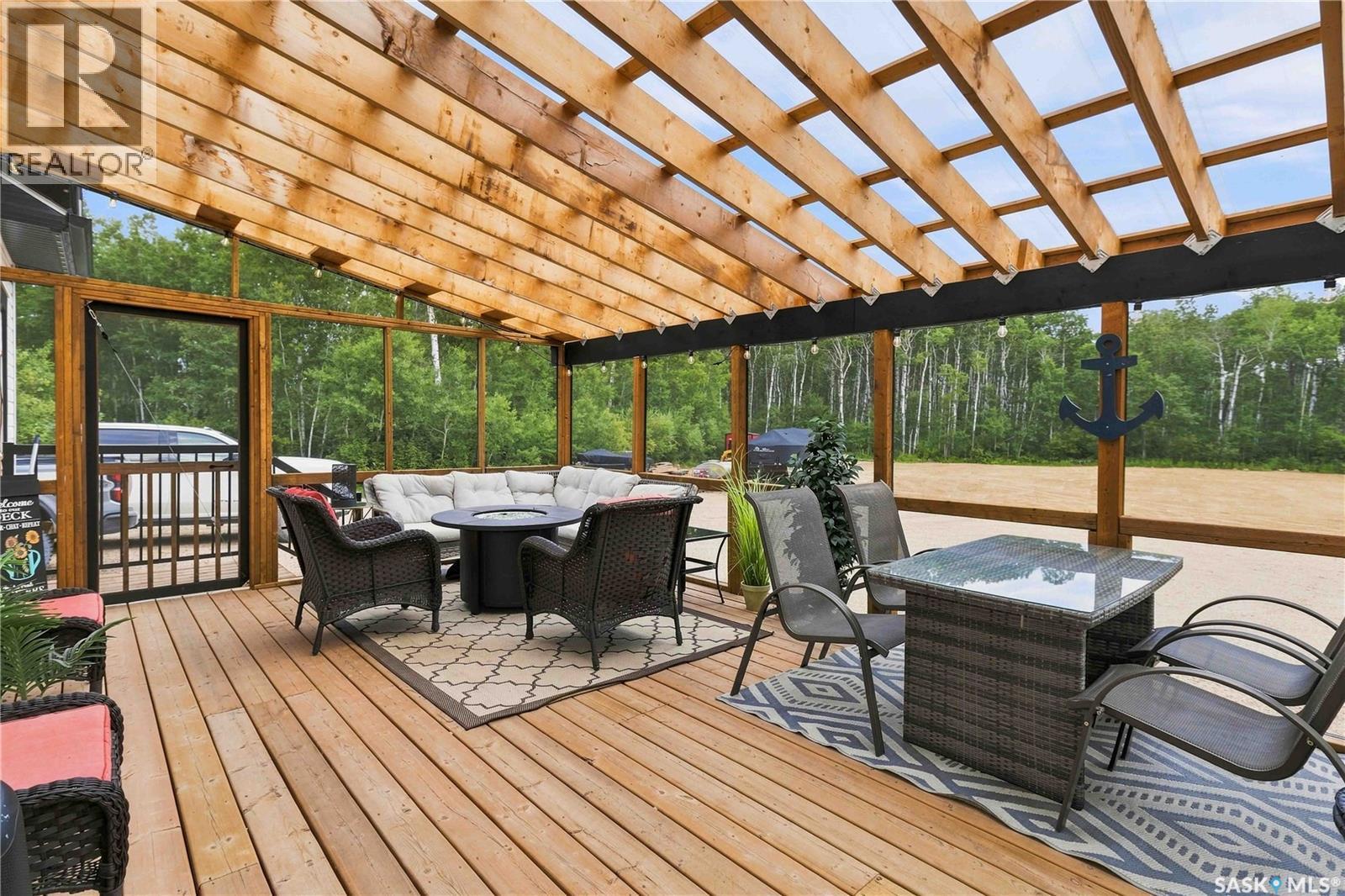 501 Coner Heights, Barrier Lake, SK - Outdoor With Deck Patio Veranda With Exterior
