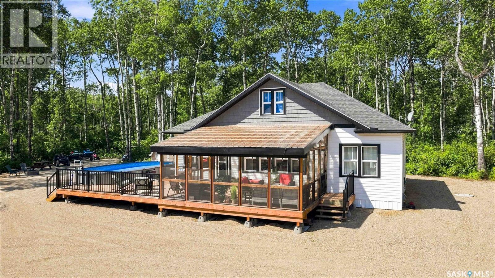 501 Coner Heights, Barrier Lake, SK - Outdoor With Deck Patio Veranda