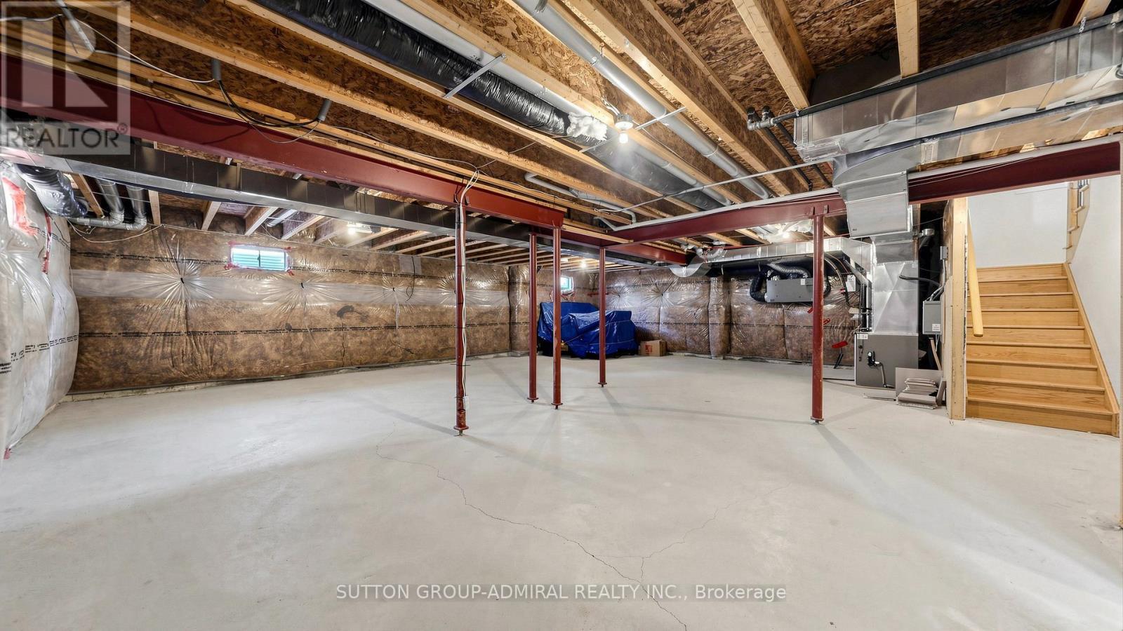 284 East'S Corners Boulevard, Vaughan, ON - Indoor Photo Showing Basement