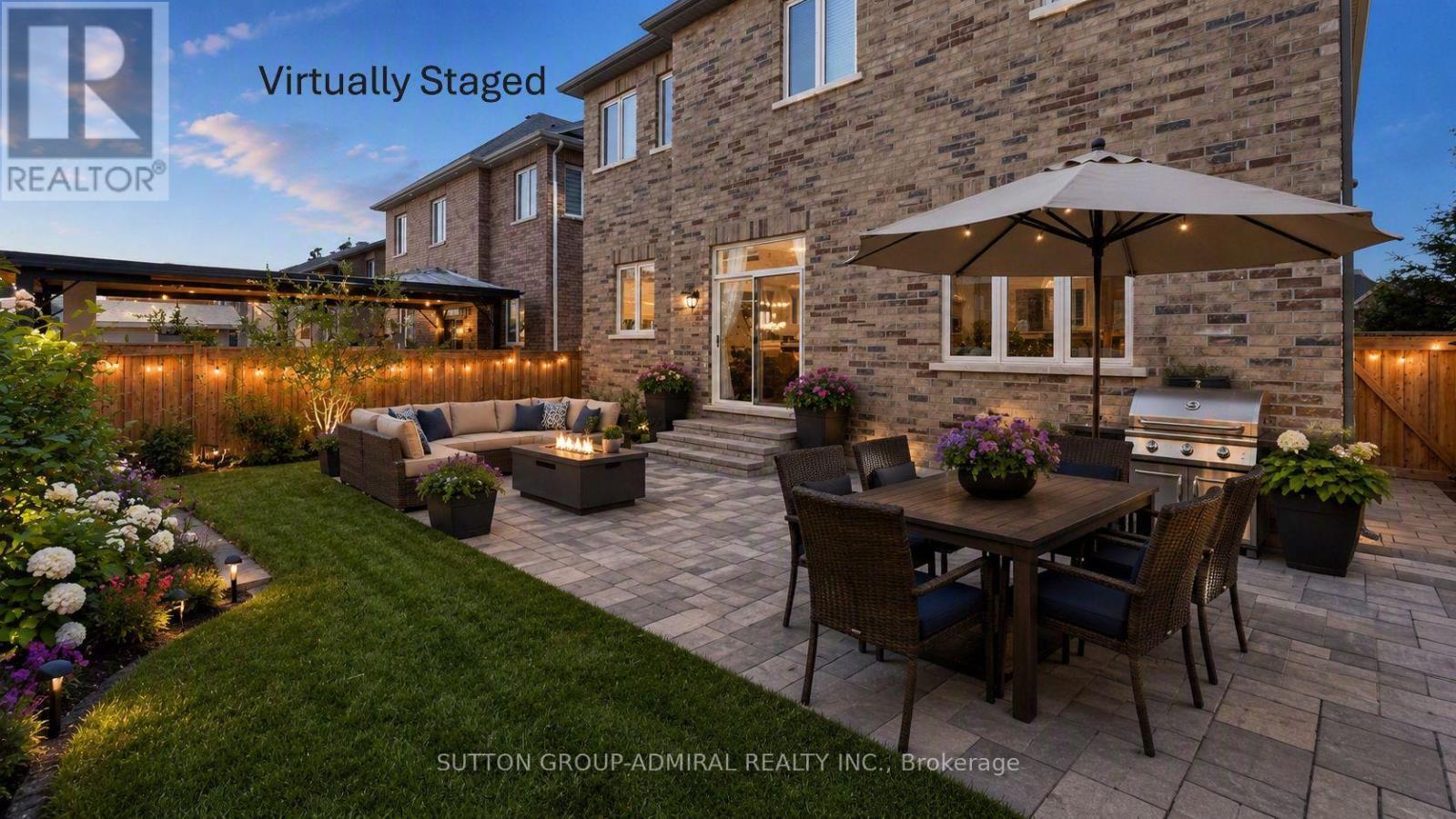 Virtually Staged - 284 East'S Corners Boulevard, Vaughan, ON - Outdoor With Deck Patio Veranda