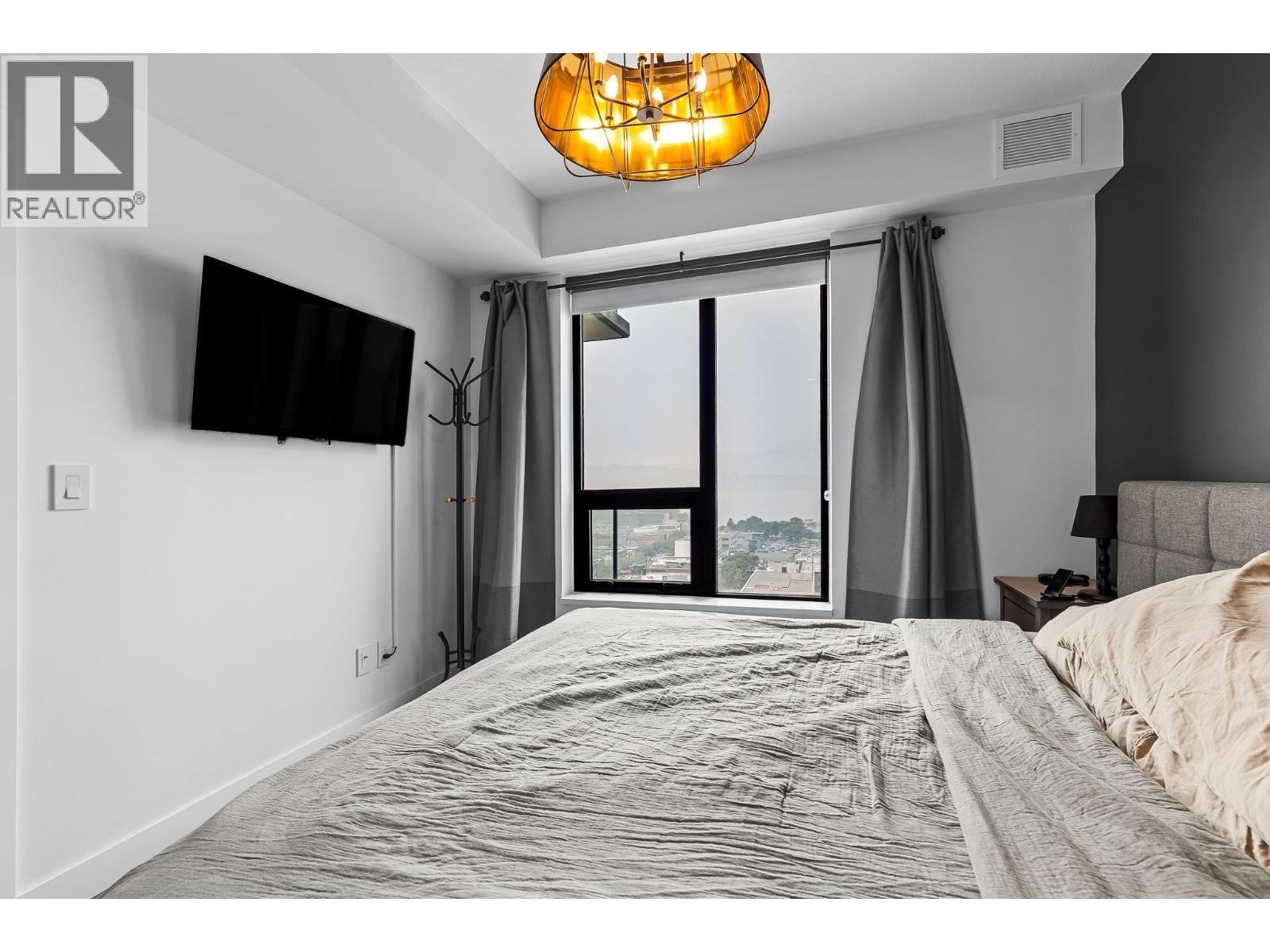 1471 St. Paul Street Unit# 1707, Kelowna, BC - Indoor Photo Showing Bedroom