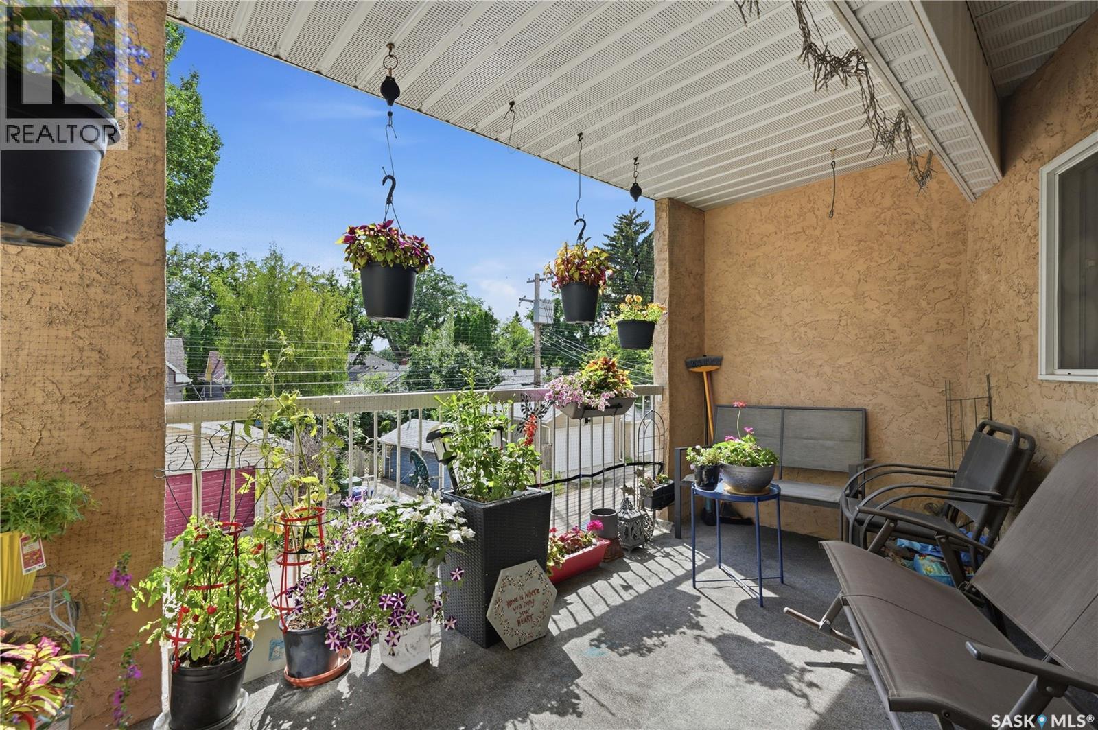 208 410 Main Street, Saskatoon, SK - Outdoor With Deck Patio Veranda With Exterior