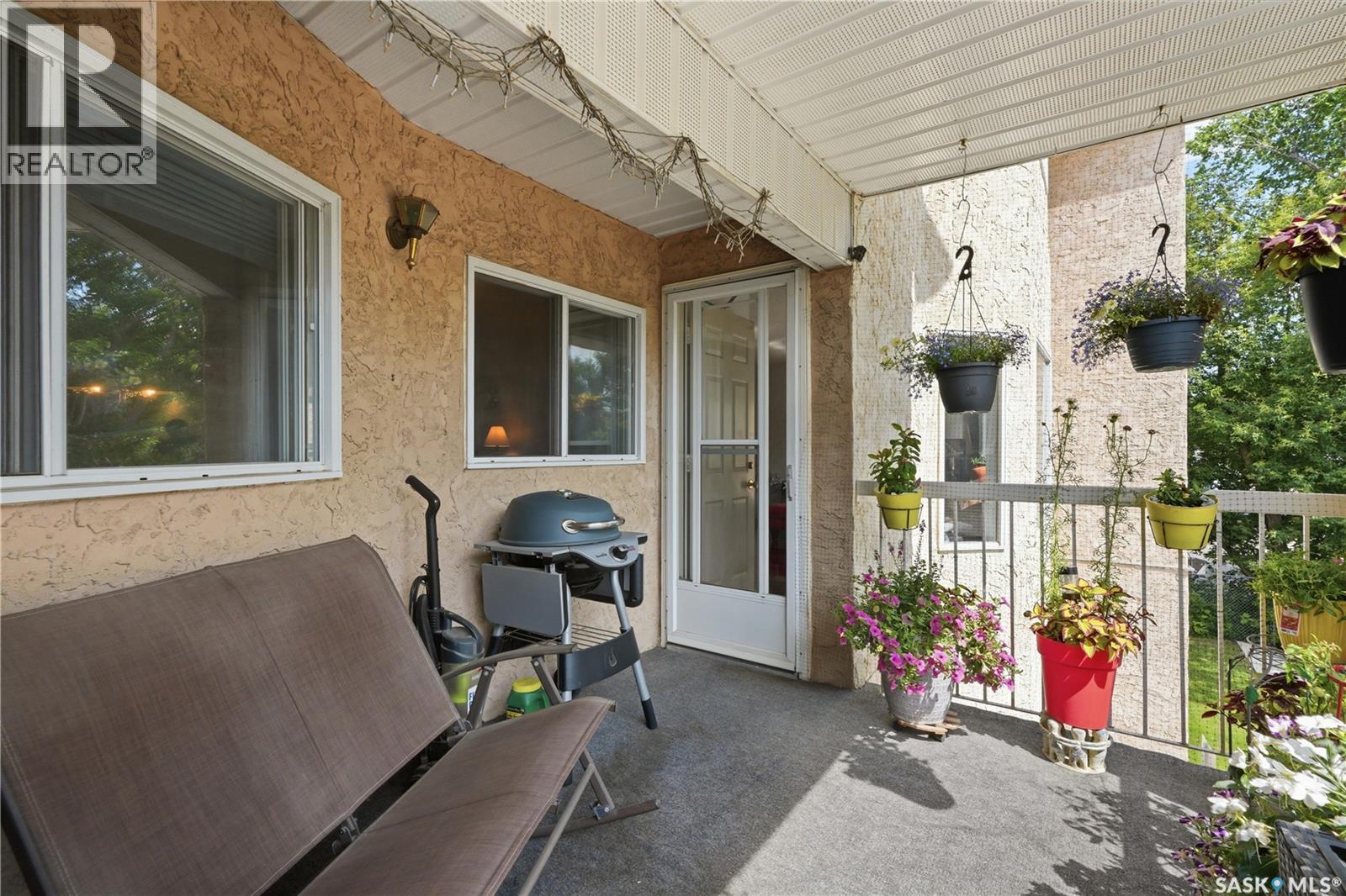 208 410 Main Street, Saskatoon, SK - Outdoor With Deck Patio Veranda With Exterior