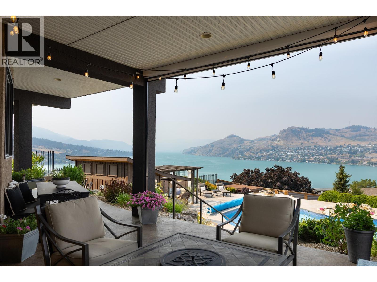 10 Bayview Heights, Coldstream, BC - Outdoor With Body Of Water With Deck Patio Veranda With View With Exterior