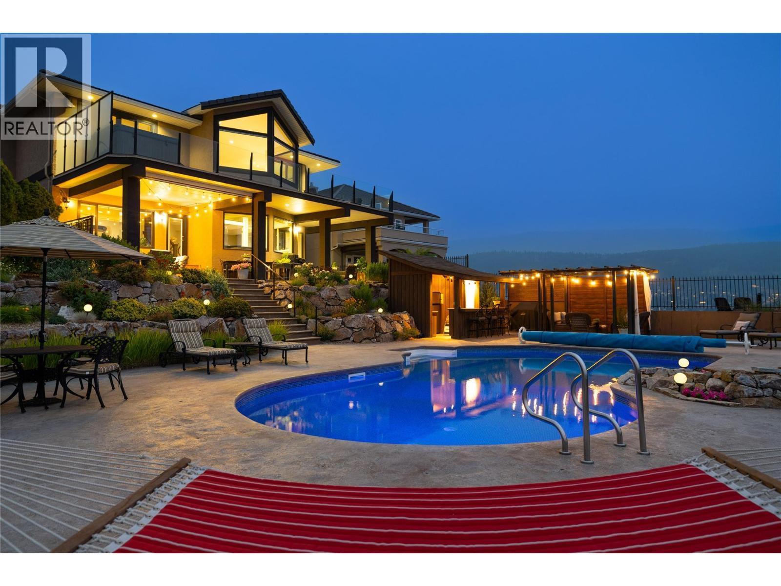 10 Bayview Heights, Coldstream, BC - Outdoor With In Ground Pool With Deck Patio Veranda