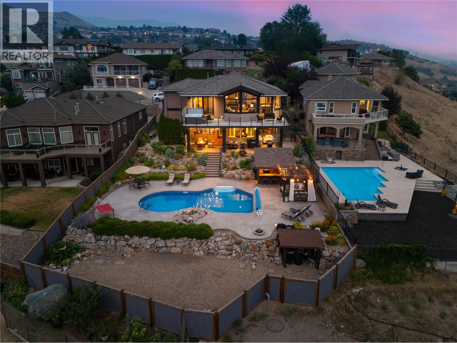 10 Bayview Heights, Coldstream, BC - Outdoor With In Ground Pool With Deck Patio Veranda
