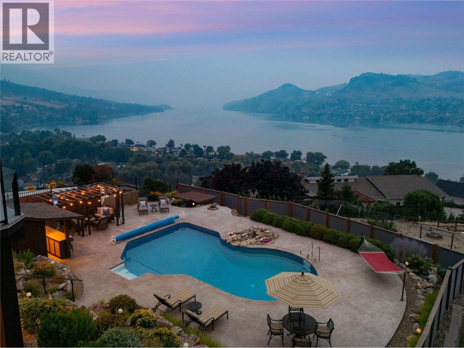 10 Bayview Heights, Coldstream, BC - Outdoor With In Ground Pool With View