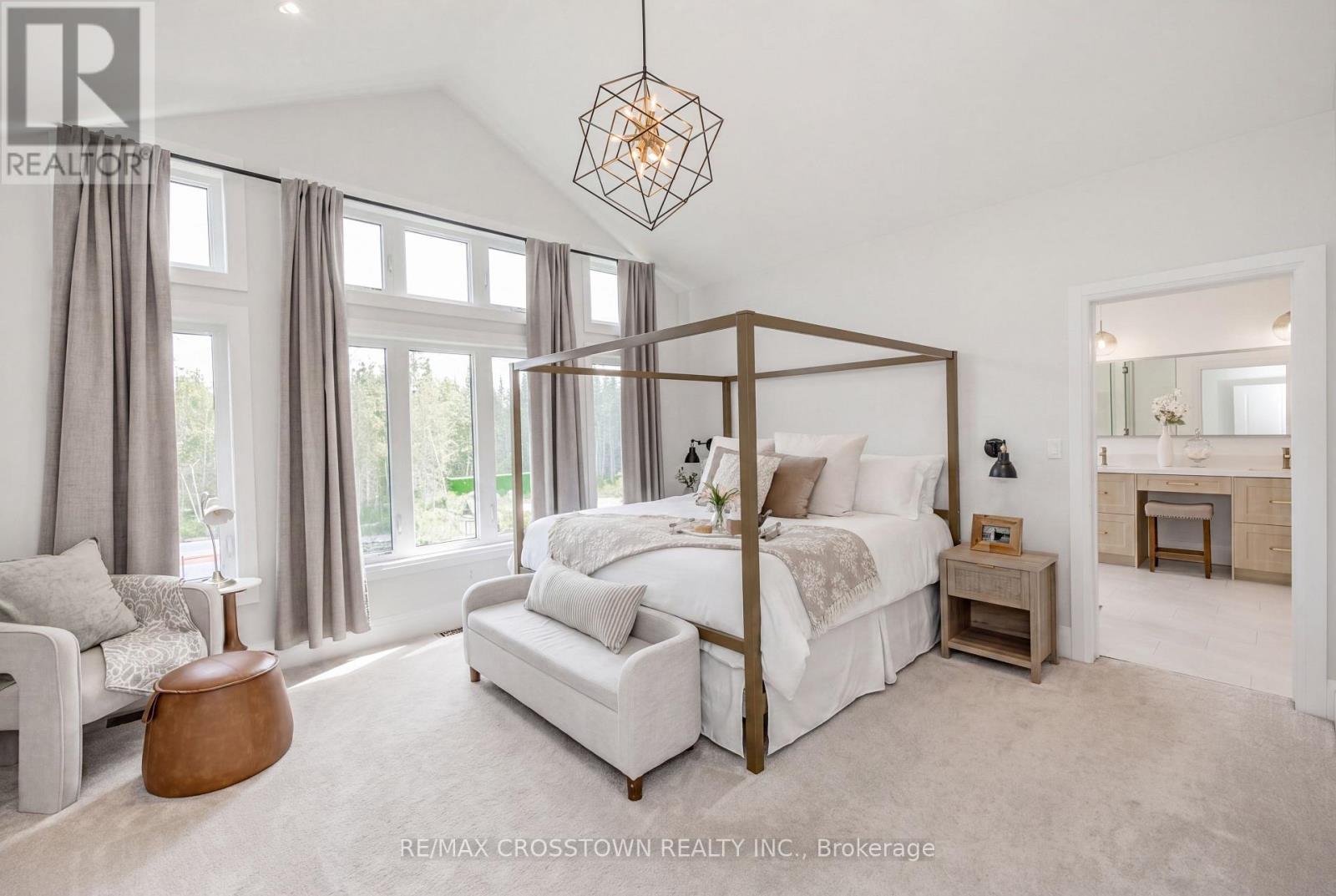 1st of 2 Primary Suites 525 sq ft - 75 Moonstone Road E, Oro-Medonte, ON - Indoor Photo Showing Bedroom