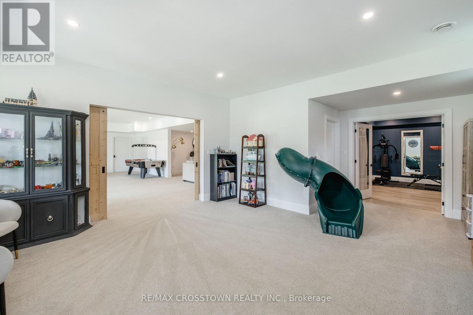 SLIDE from main floor to basement - 75 Moonstone Road E, Oro-Medonte, ON - Indoor