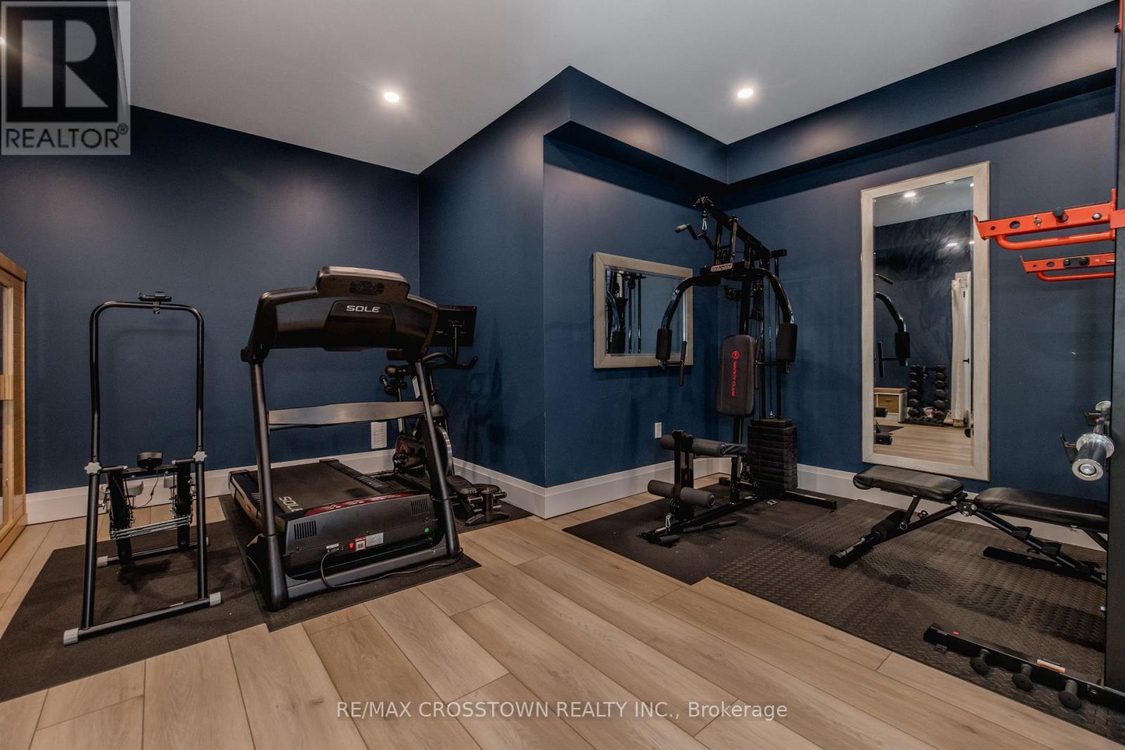 GYM - 75 Moonstone Road E, Oro-Medonte, ON - Indoor Photo Showing Gym Room
