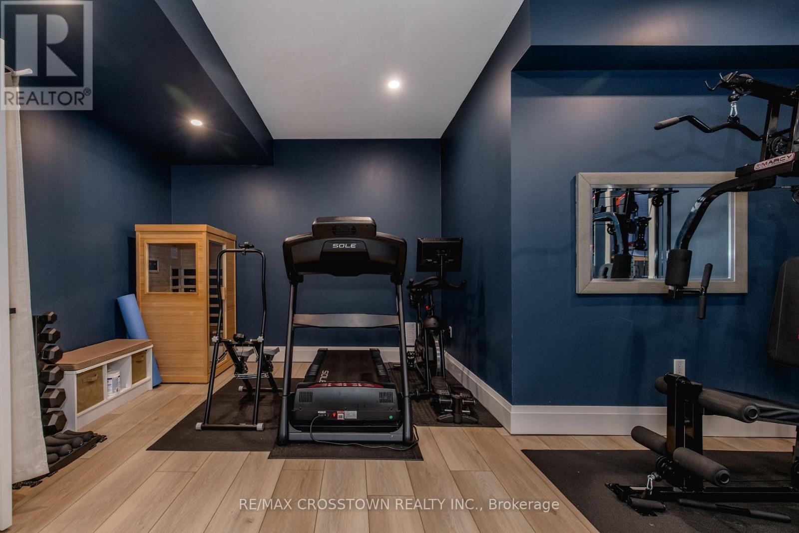 GYM - 75 Moonstone Road E, Oro-Medonte, ON - Indoor Photo Showing Gym Room