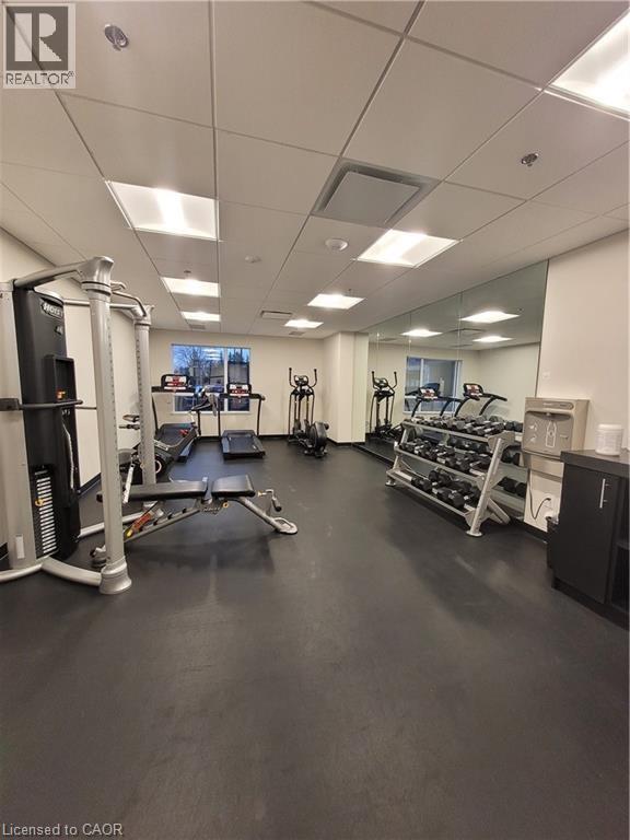 255 E Northfield Drive E Unit# 609, Waterloo, ON - Indoor Photo Showing Gym Room