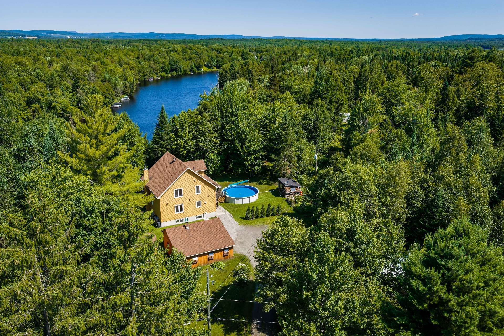 Photo aérienne - 37 Ch. Mercier, Bury, QC - Outdoor With View