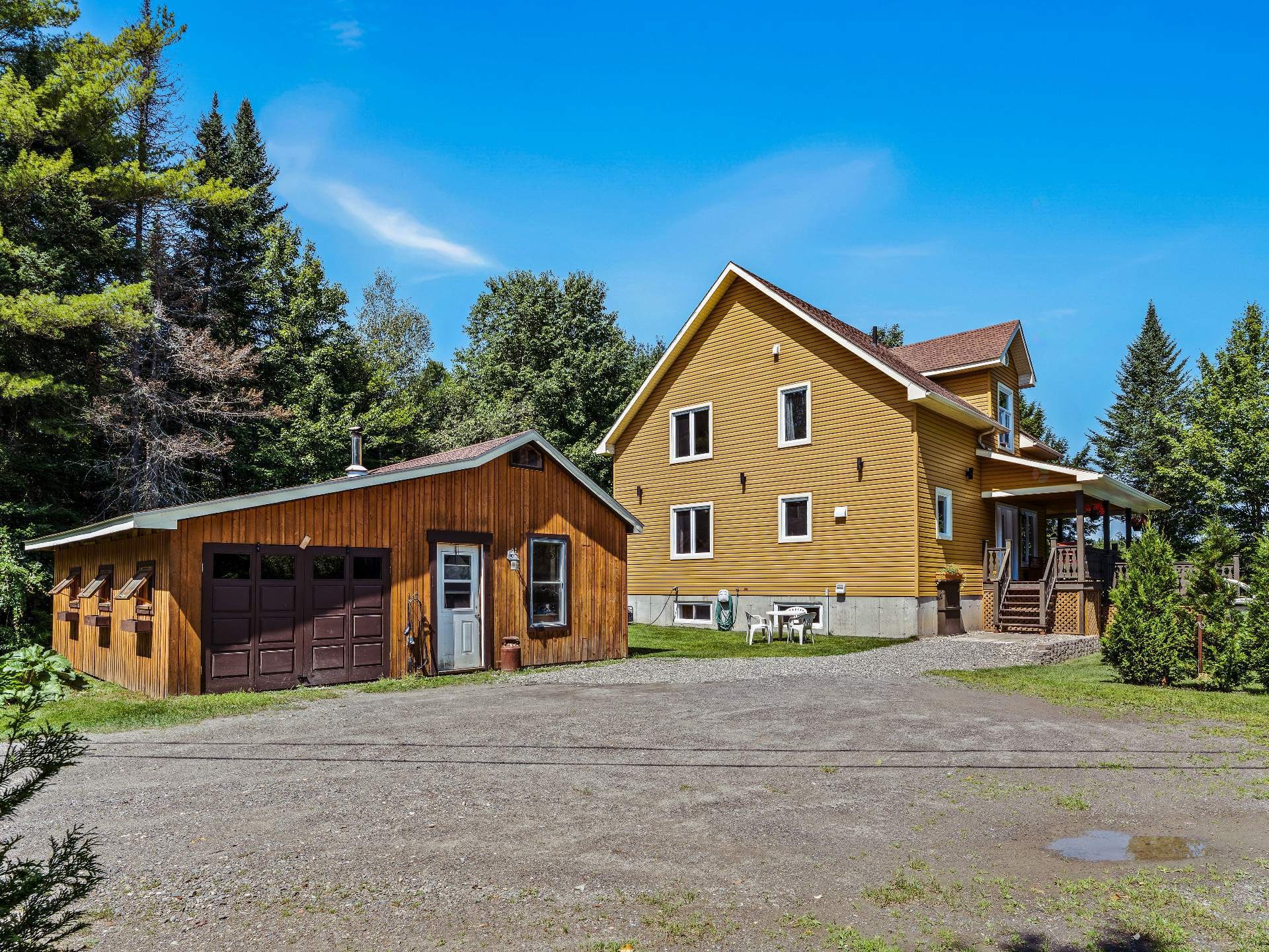 Garage - 37 Ch. Mercier, Bury, QC - Outdoor