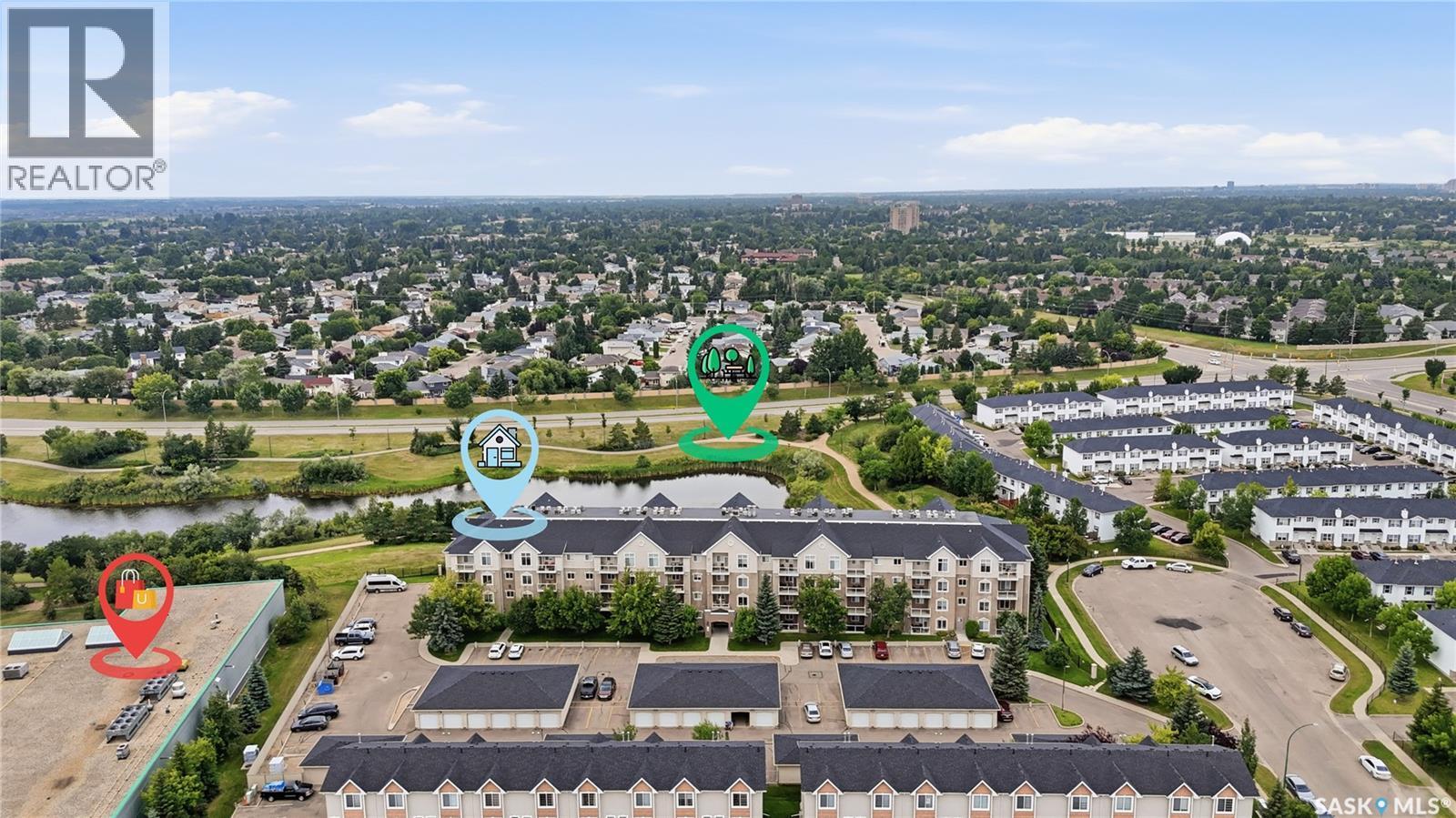 301 235 Herold Terrace, Saskatoon, SK - Outdoor With View
