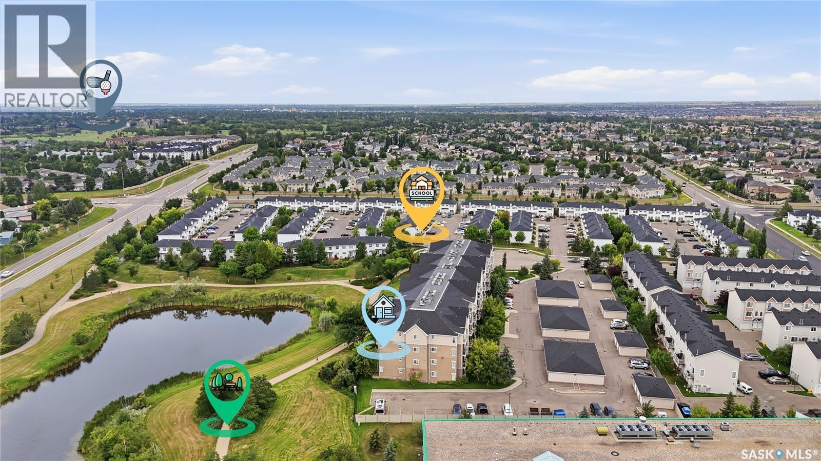 301 235 Herold Terrace, Saskatoon, SK - Outdoor With View