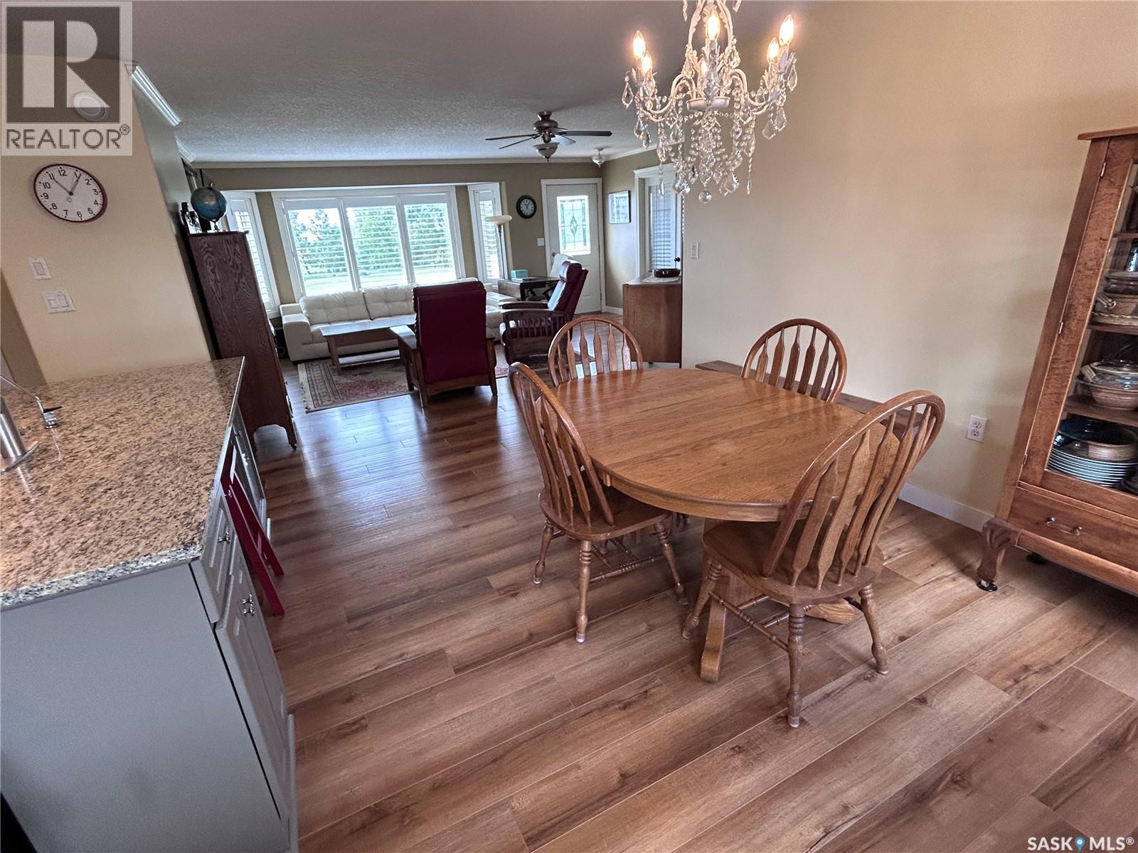 Dew Acreage, Estevan Rm No. 5, SK - Indoor Photo Showing Dining Room