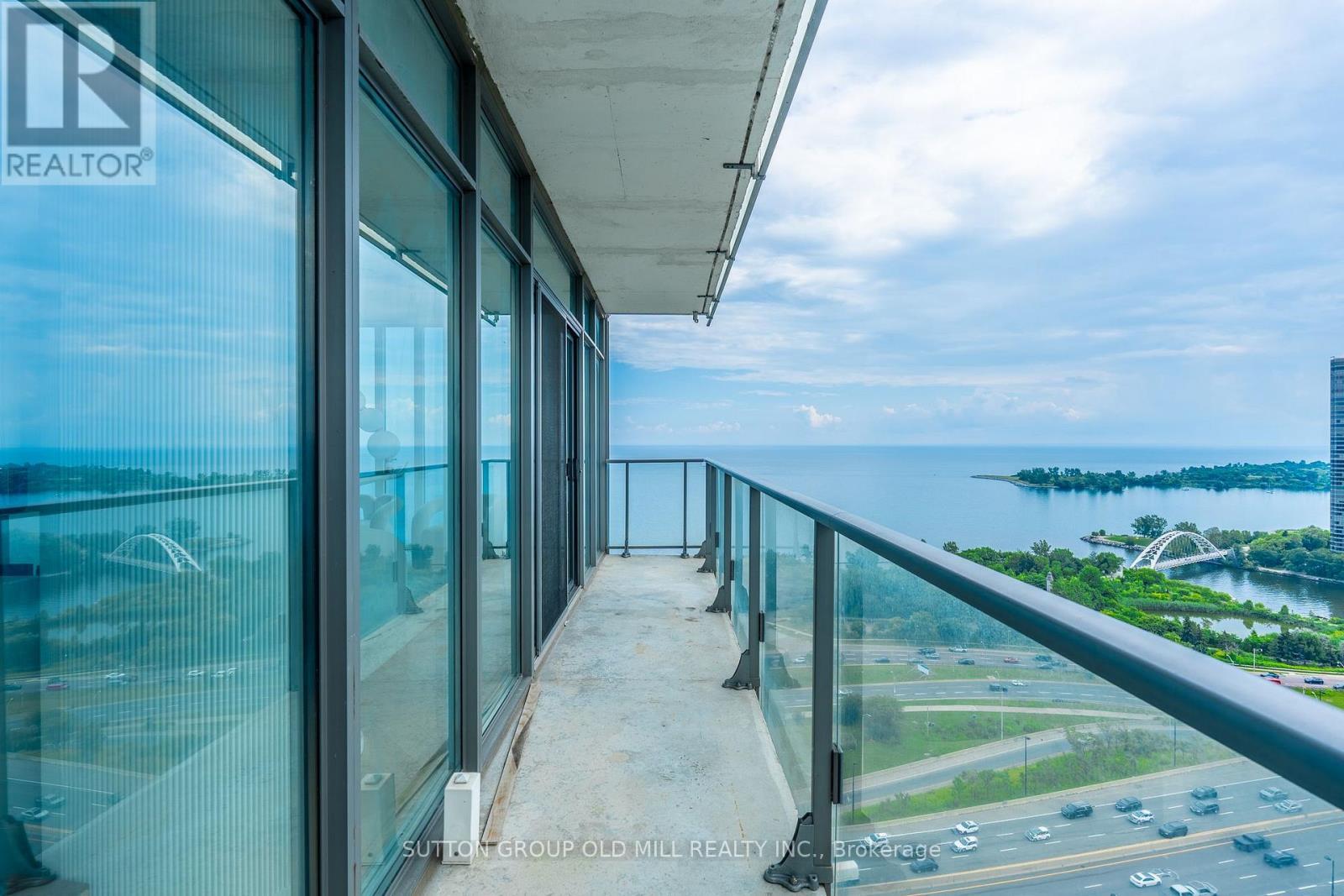 2505 - 103 The Queensway, Toronto, ON - Outdoor With Body Of Water With Balcony With View