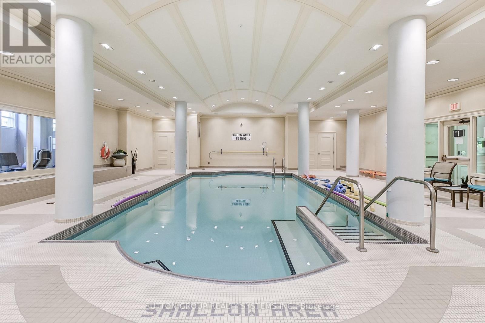 408 - 15 Rean Drive, Toronto, ON - Indoor Photo Showing Other Room With In Ground Pool