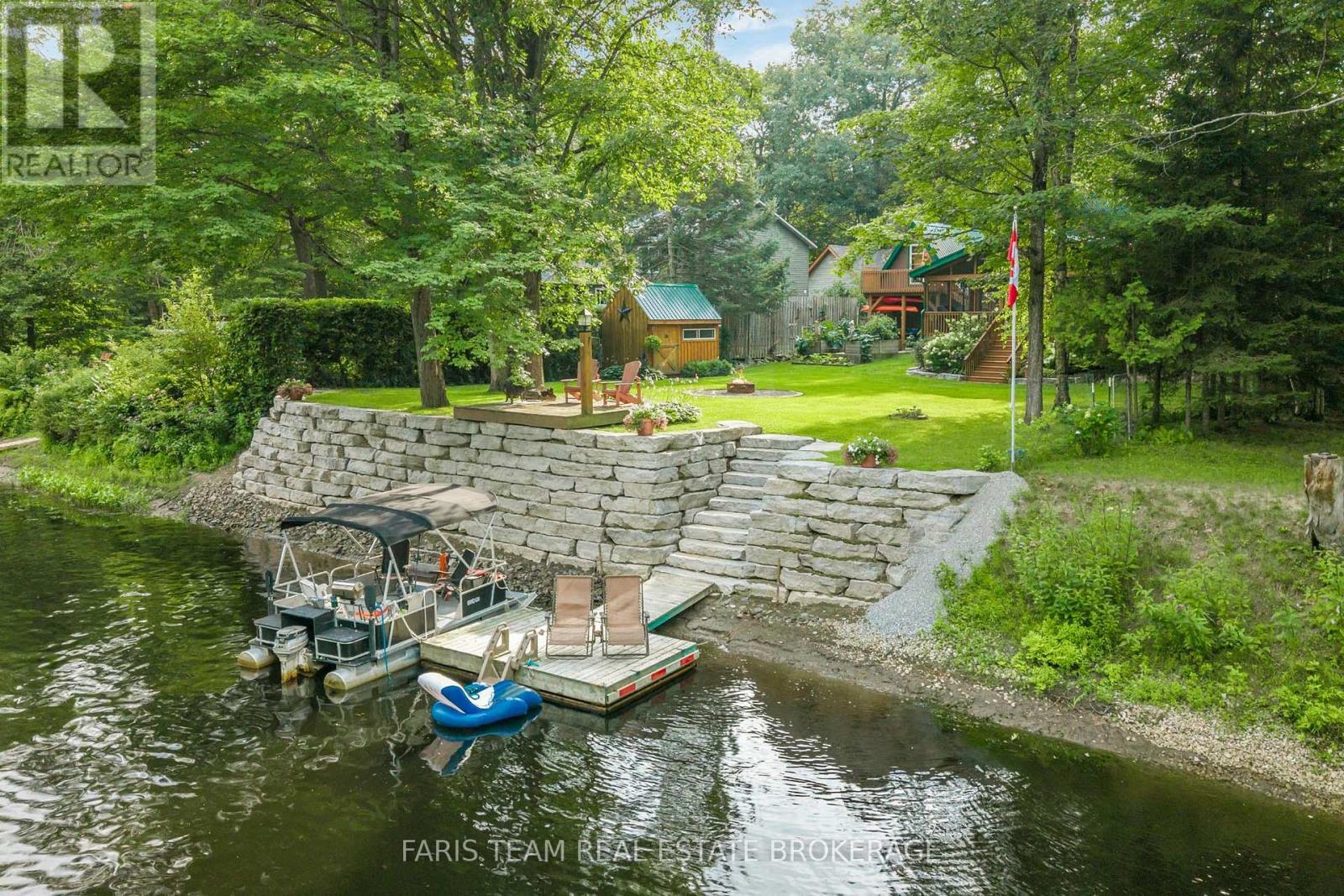 7353 Davy Drive, Ramara, ON - Outdoor With Body Of Water
