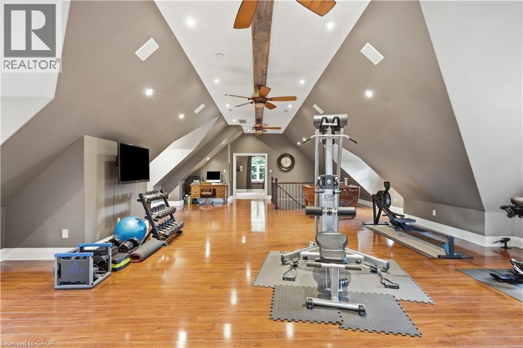 314 7Th Concession Road E, Flamborough, ON - Indoor Photo Showing Gym Room