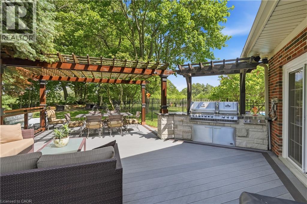 314 7Th Concession Road E, Flamborough, ON - Outdoor With Deck Patio Veranda