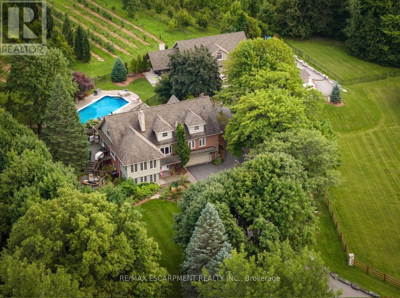 314 7Th Concession Road E, Hamilton, ON - Outdoor With In Ground Pool