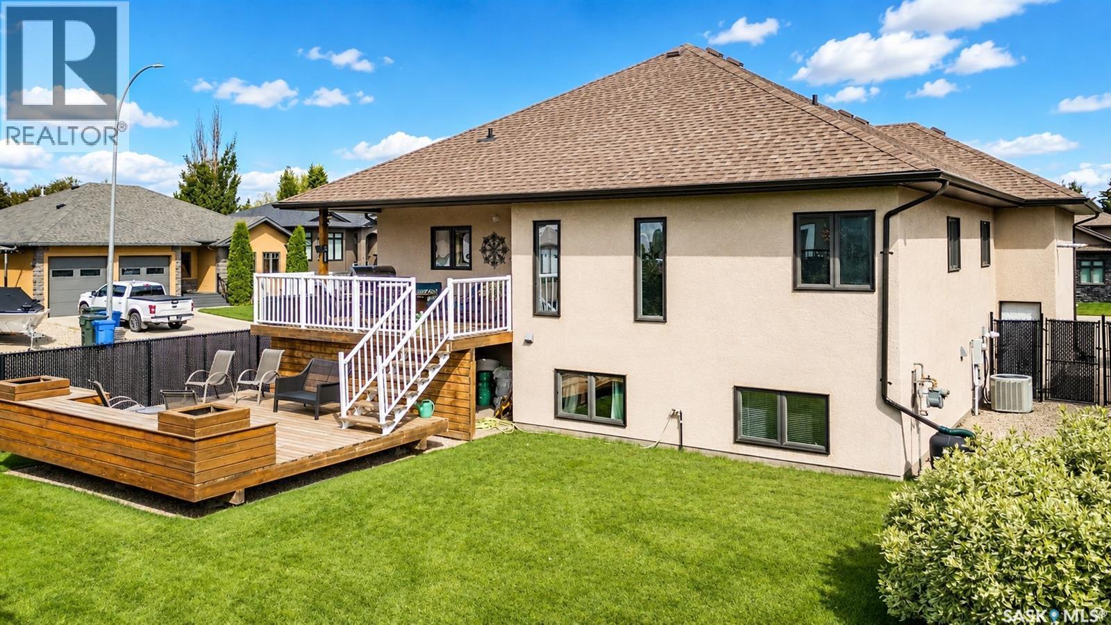 1 Glen Howard Way, Prince Albert, SK - Outdoor With Deck Patio Veranda