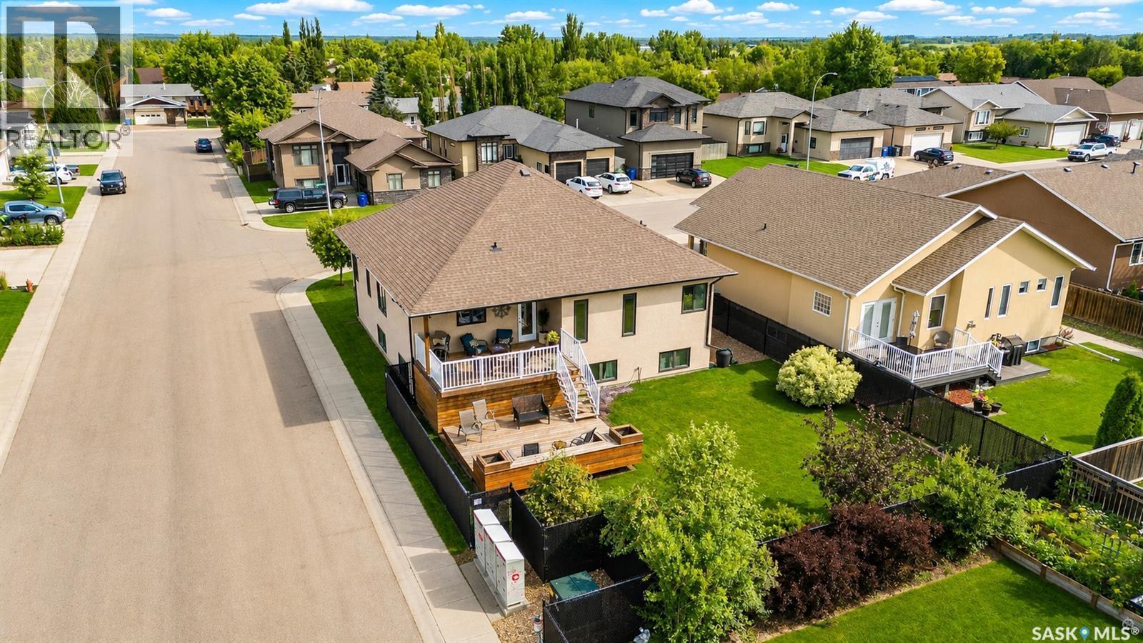 1 Glen Howard Way, Prince Albert, SK - Outdoor With Deck Patio Veranda With View