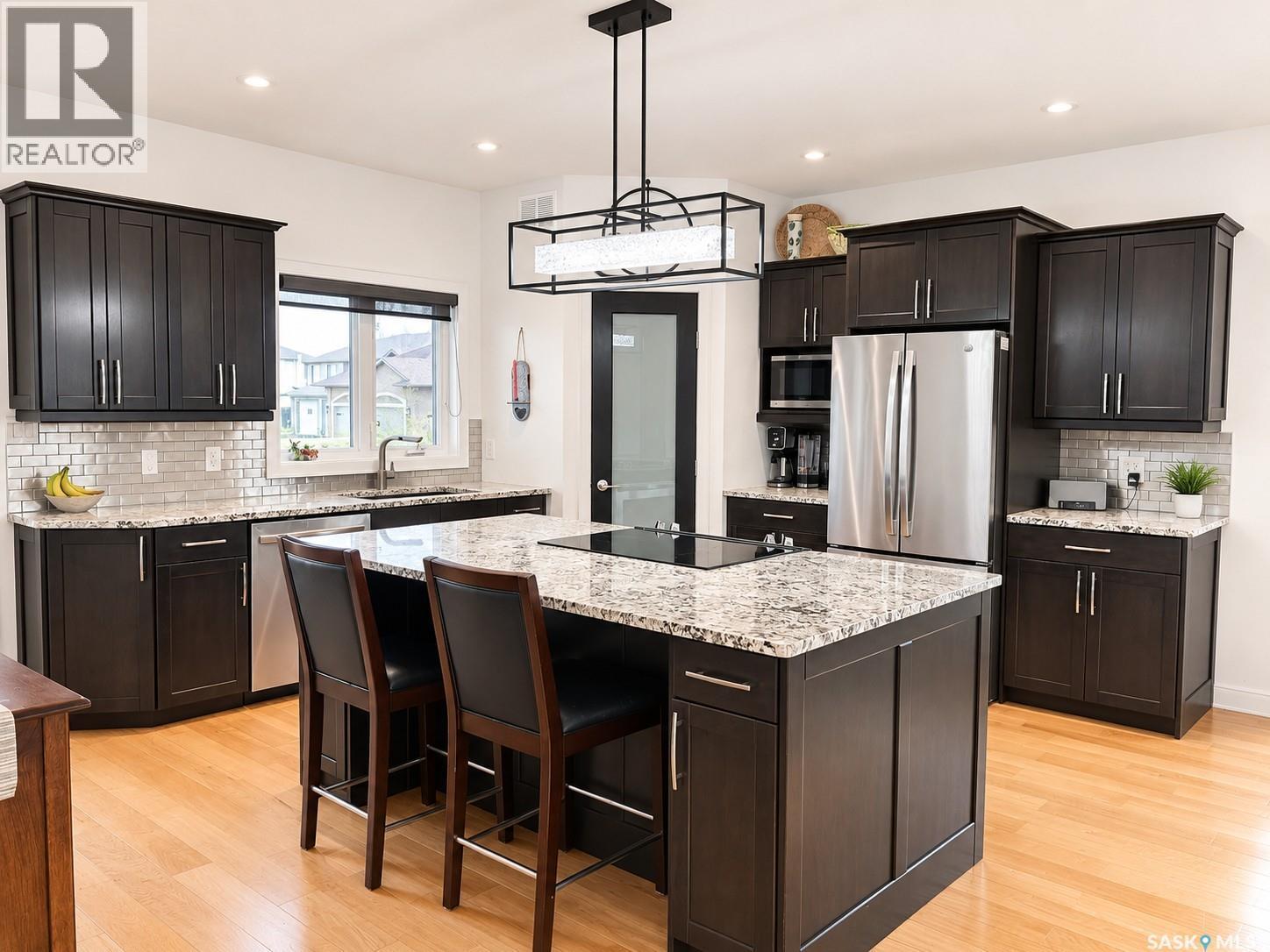 1 Glen Howard Way, Prince Albert, SK - Indoor Photo Showing Kitchen With Upgraded Kitchen
