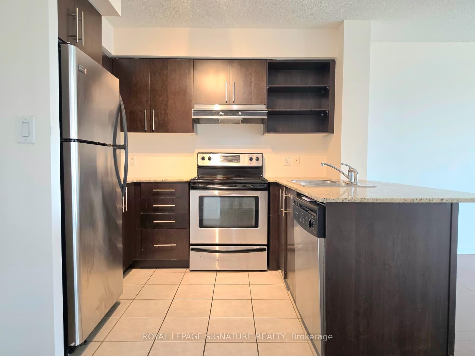 504-120 Dallimore Circle, Toronto, ON - Indoor Photo Showing Kitchen With Stainless Steel Kitchen