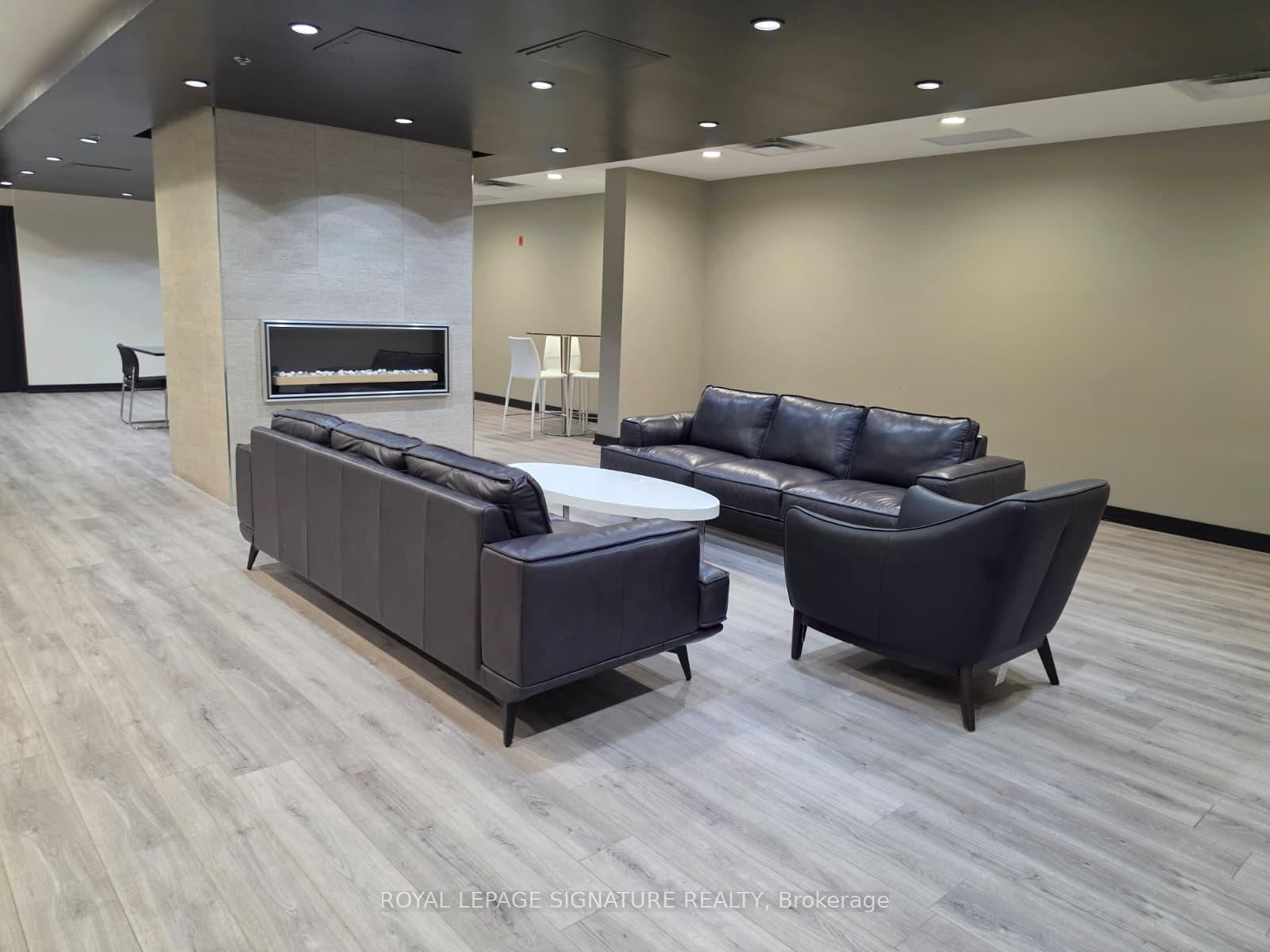 504-120 Dallimore Circle, Toronto, ON - Indoor With Fireplace