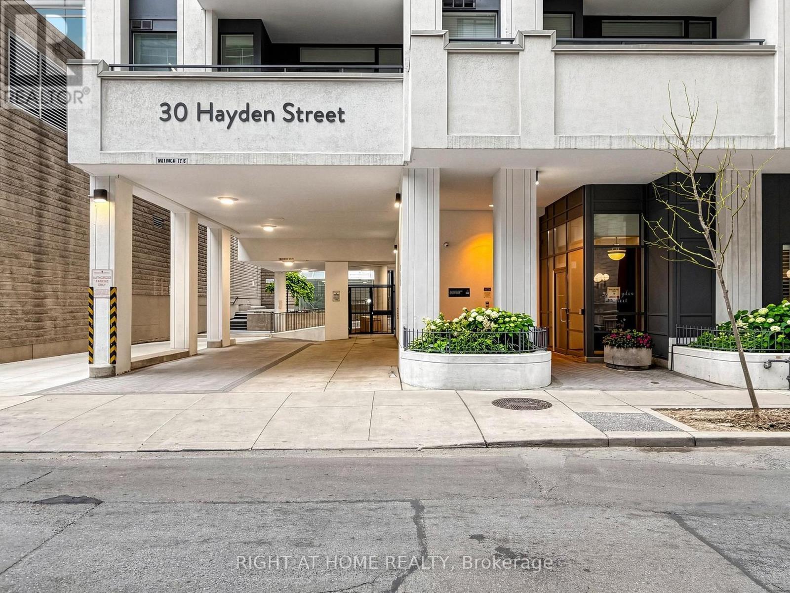 404 - 30 Hayden Street, Toronto, ON - Outdoor With Balcony