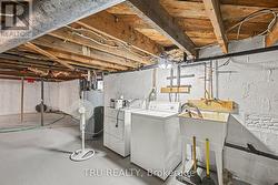 Basement with optional laundry area - 