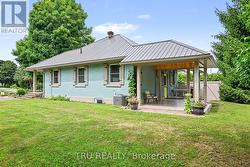 Covered Rear Porch - 