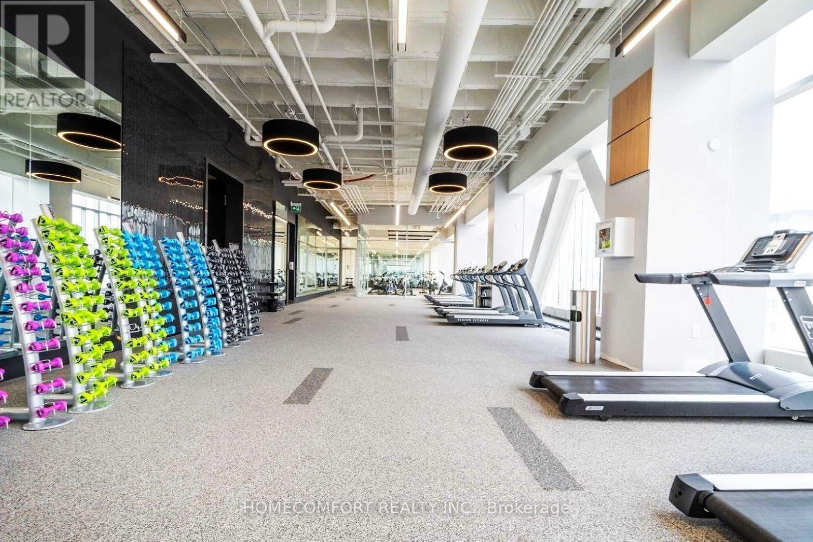 4703 - 488 University Avenue, Toronto, ON - Indoor Photo Showing Gym Room