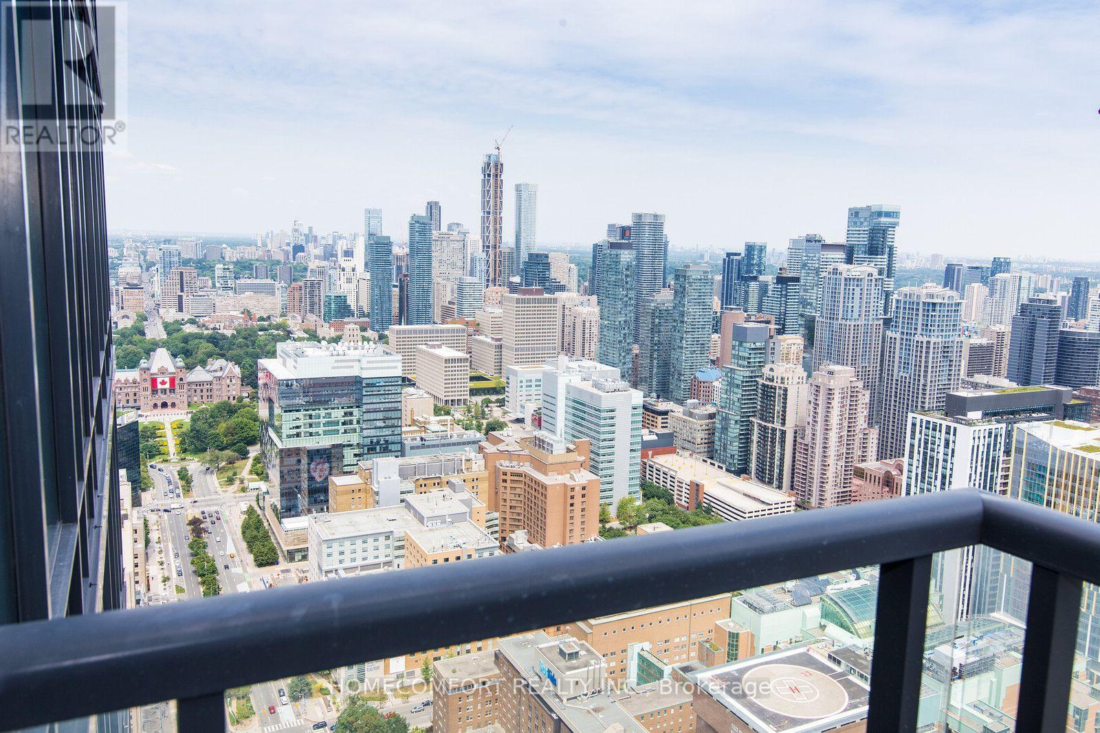 4703 - 488 University Avenue, Toronto, ON - Outdoor With Balcony With View