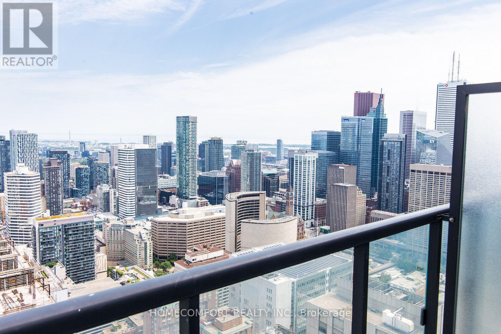 4703 - 488 University Avenue, Toronto, ON - Outdoor With Balcony With View