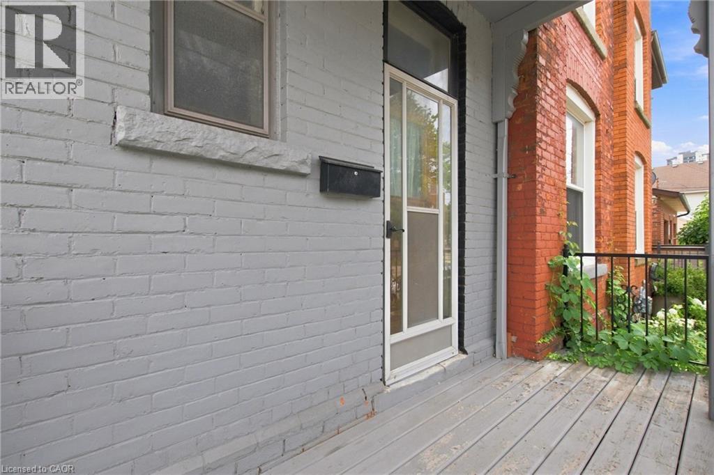 128 Hess Street N, Hamilton, ON - Outdoor With Deck Patio Veranda With Exterior