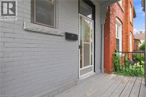 128 Hess Street N, Hamilton, ON - Outdoor With Deck Patio Veranda With Exterior