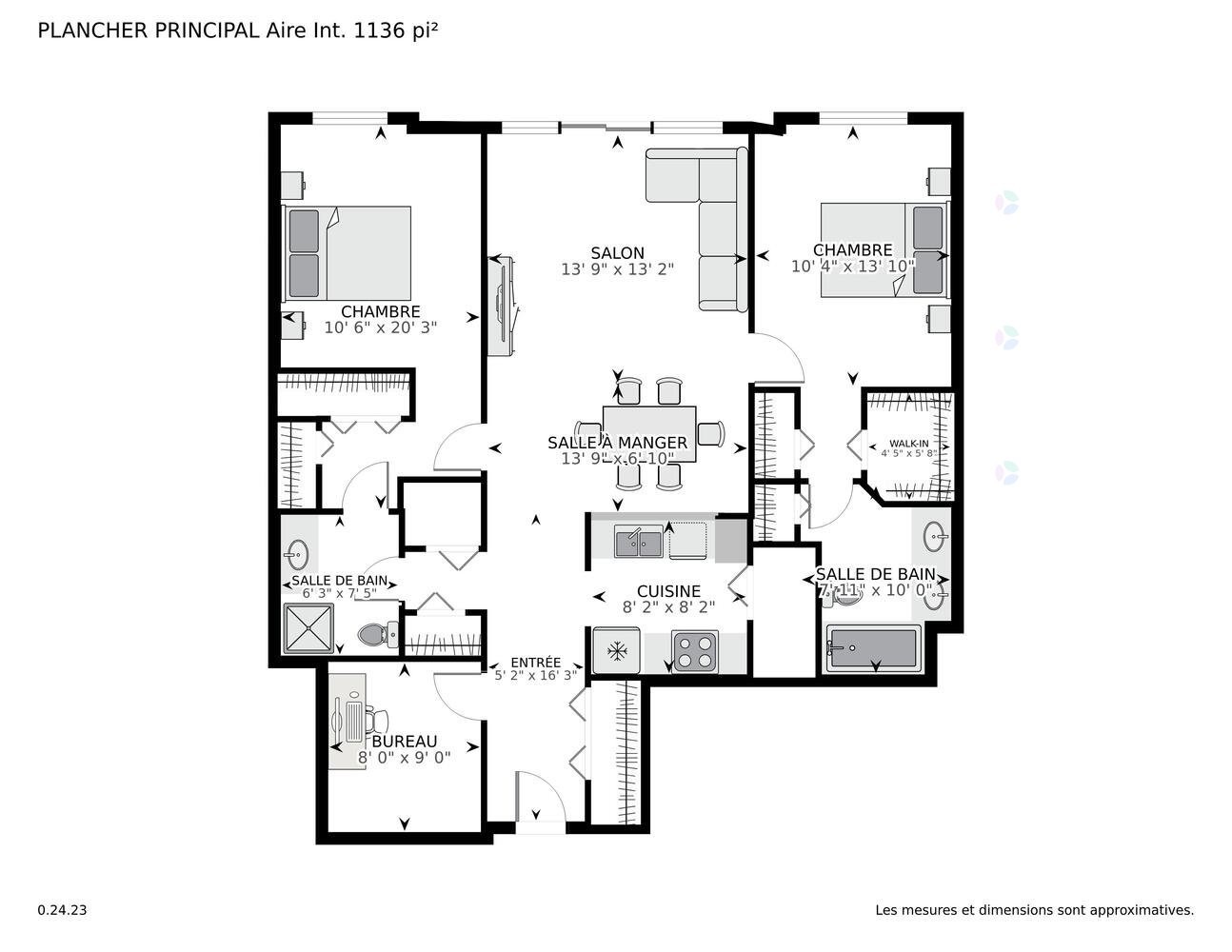 Floor Plan - 211-2 Place Des Jardins-Des-Vosges, Montréal (Verdun/Île-Des-Soeurs), QC - Other