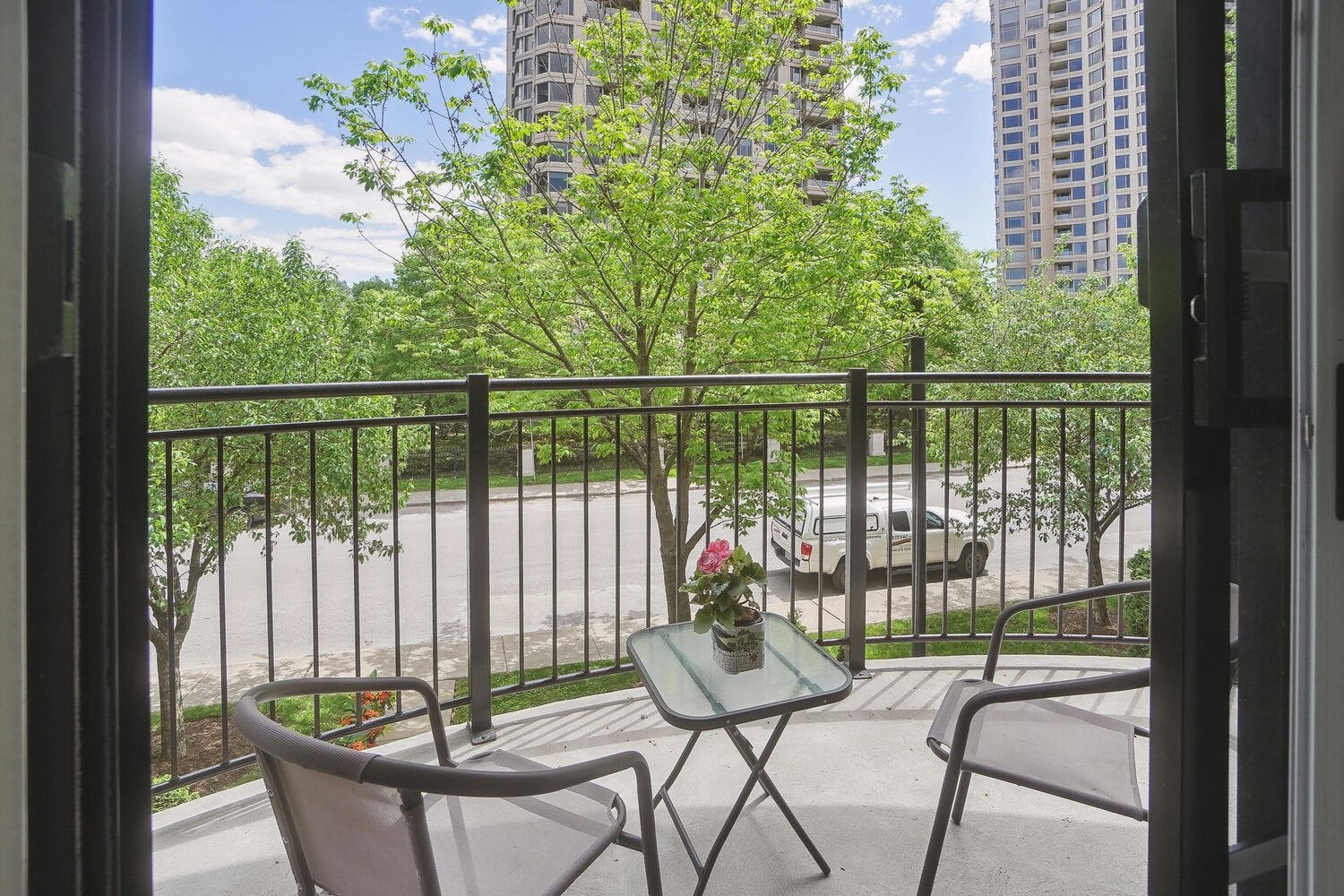 Balcony - 211-2 Place Des Jardins-Des-Vosges, Montréal (Verdun/Île-Des-Soeurs), QC - Outdoor With Balcony With Exterior